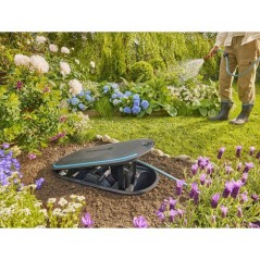 Dévidoir automatique enterré - GARDENA - RollUp M - Enroulement auto