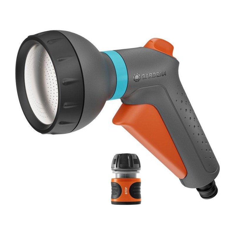 Pistolet-arrosoir - GARDENA - Classic - Avec raccord Aquastop - Jet r