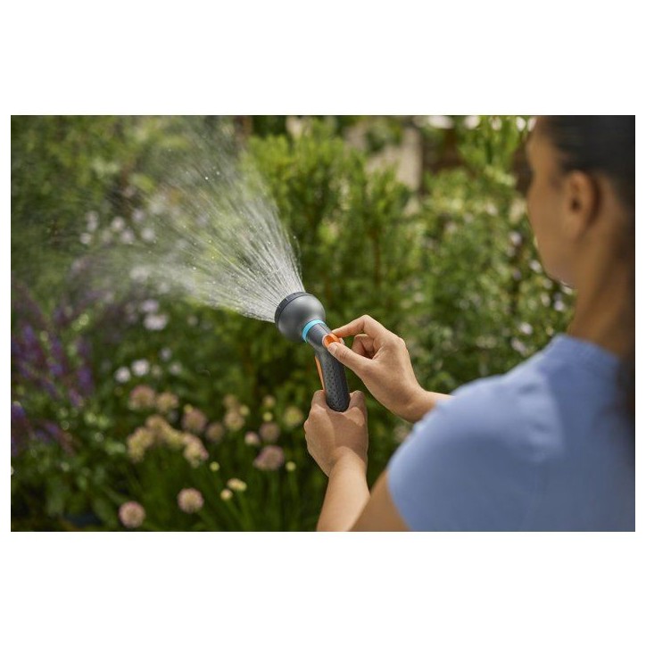 Pistolet-arrosoir - GARDENA - Classic - Avec raccord Aquastop - Jet réglable