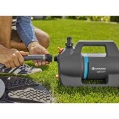 Kit pompe d'arrosage surface - GARDENA - 5000 Silent - Avec équipemen