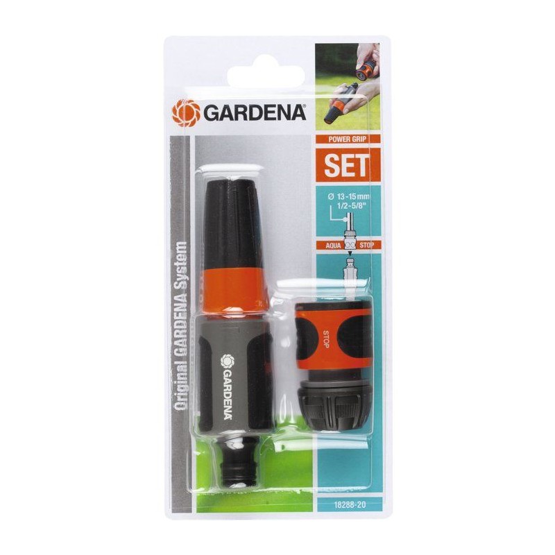 GARDENA Nécessaire de base – Adapté tuyau Ø15mm – Compatibilit