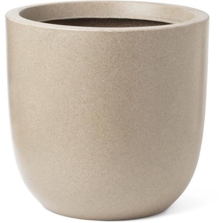 CAPI EUROPE Pot de fleurs WASTE SMOOTH NL - 35x34 cm - Terrazzo beige