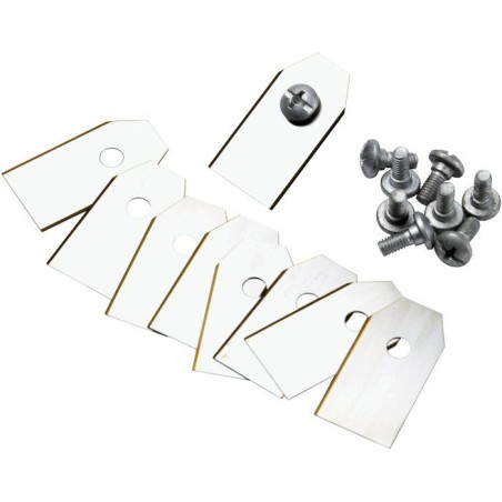 Set de 9 lames de rechange pour robots tondeuses - GARDENA - Haute pr