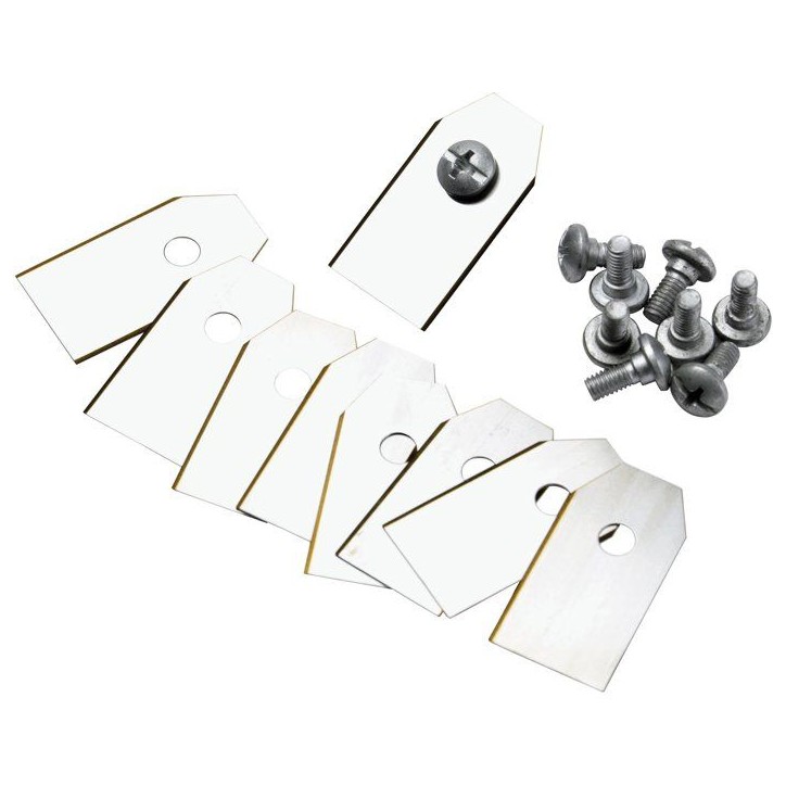 Set de 9 lames de rechange pour robots tondeuses - GARDENA - Haute précision - Remplacement facile