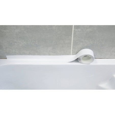 Joint pret a poser - GEB - Largeur 41 mm x 3,35 m - Blanc