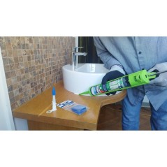 Silicone sanitaire multi-supports Geb'Orizon - GEB - Translucide - 310