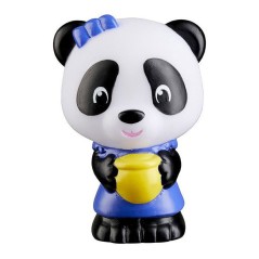 Lot 4 personnages - SOPHIE LA GIRAFE - Figurines Klorofil Panda - Bao