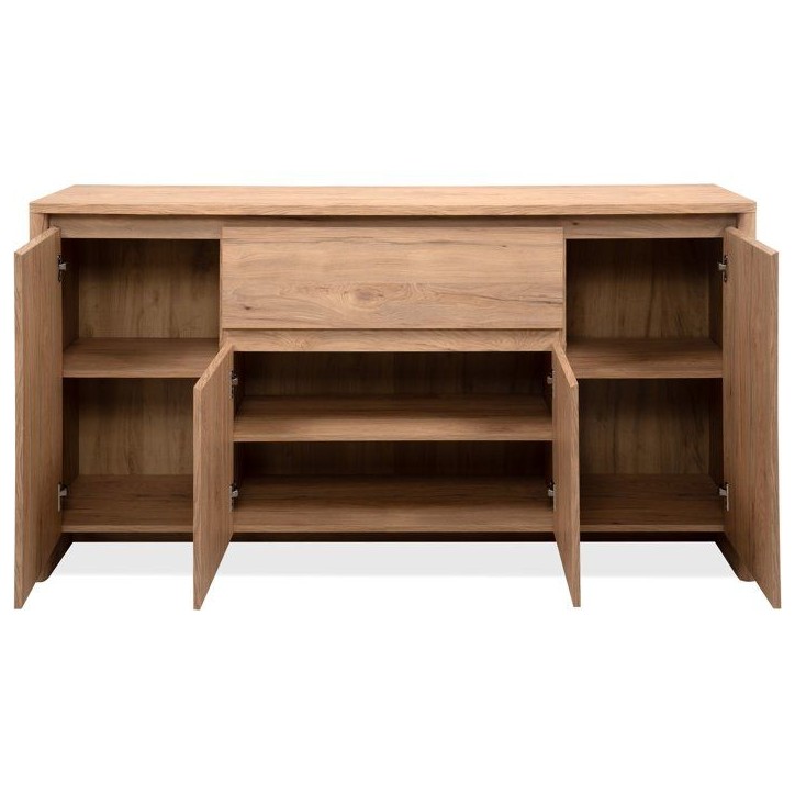 Buffet GENF - Chene Jackson - 4 portes, 1 tiroir - 163,5 x 40 x 85 cm