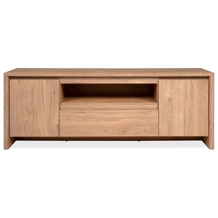 Meuble TV GENF - Chene Jackson - 2 portes, 1 tiroir et 1 niche - 163,5 x 40 x 59 cm Meuble TV GENF - Chene Jackson - 2 portes, 1 tiroir et 1 niche - 163,5 x 40 x 59 cm