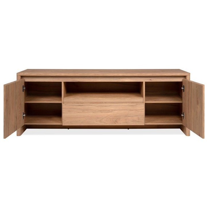 Meuble TV GENF - Chene Jackson - 2 portes, 1 tiroir et 1 niche - 163,5 x 40 x 59 cm Meuble TV GENF - Chene Jackson - 2 portes, 1 tiroir et 1 niche - 163,5 x 40 x 59 cm