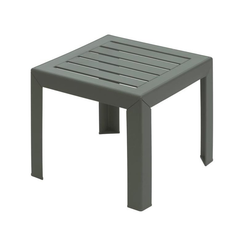 Table basse - GROSFILLEX - Miami - Forest green - 40x40 - Résine