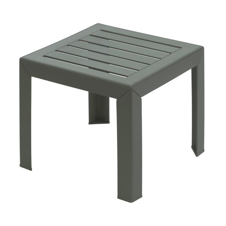 Table basse - GROSFILLEX - Miami - Forest green - 40x40 - Résine Table basse - GROSFILLEX - Miami - Forest green - 40x40 - Résine