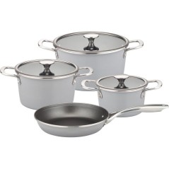 Batterie de cuisine - Tous feux dont induction - GSW - STRATOS - Acier