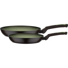Set de 2 poeles - Induction - GSW - AVOCADO - Ø 24 et 28 cm - Alumini