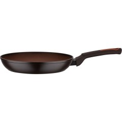 Set de 2 poeles - Induction - GSW - TERRA - Ø 24 et 28 cm - Aluminium forgé 3 mm - Rouge