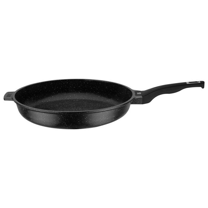 Poele-Sauteuse - Tous feux dont induction - GSW - TITANIUM GRANIT Advanced - Ø 24 cm - Fonte d'aluminium massive - Sans PFAS -