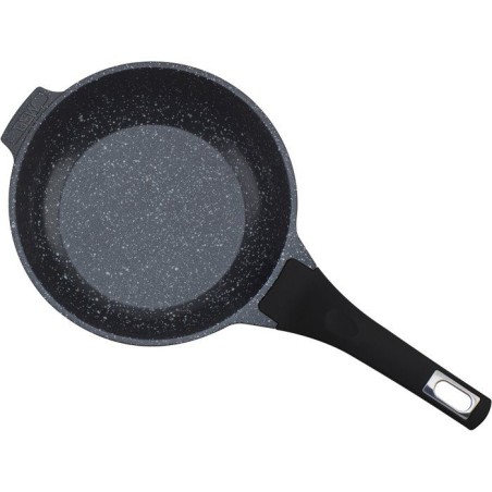 Poele-Sauteuse - Tous feux dont induction - GSW - TITANIUM GRANIT Advanced - Ø 24 cm - Fonte d'aluminium massive - Sans PFAS -