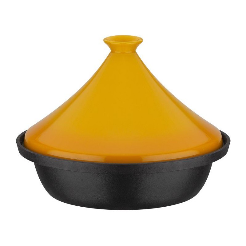 Tajine - GSW - 717434 - Ø30 cm - Fonte d'acier massive - Induction -
