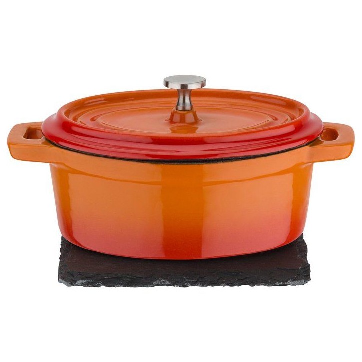 Mini Cocotte - GSW - 718356 - Fonte d'acier massive - Induction - Orange