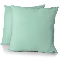 Lot de 2 taies d'oreiller - HOME LINGE PASSION - Microfibre 82 g - 63