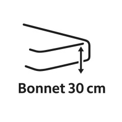 Drap housse - HOME LINGE PASSION - HP72116 - Microfibre 82 g - 90 x 19