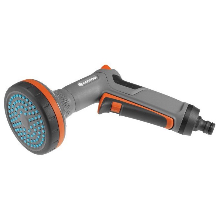 Pistolet-arrosoir pour parterres Comfort GARDENA - Jets type jet de pluie - Verrouillage du jet - Garantie 5 ans
