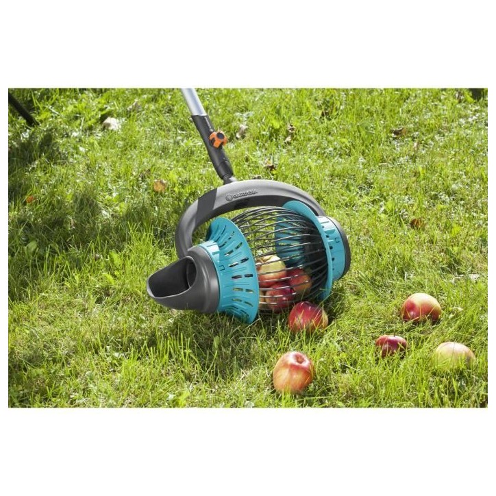 GARDENA Ramasse-fruits Combisystem - Panier plastique – Pelle intégré – Adapté tous types de fruits – Garantie 25 ans ( GARDENA Ramasse-fruits Combisystem - Panier plastique – Pelle intégré – Adapté tous types de fruits – Garantie 25 ans (