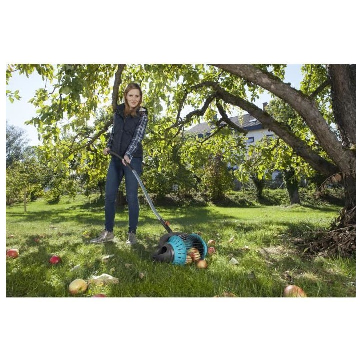 GARDENA Ramasse-fruits Combisystem - Panier plastique – Pelle intégré – Adapté tous types de fruits – Garantie 25 ans ( GARDENA Ramasse-fruits Combisystem - Panier plastique – Pelle intégré – Adapté tous types de fruits – Garantie 25 ans (