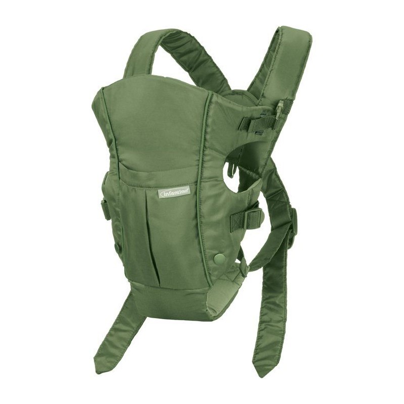 Porte bébé - INFANTINO - Swift classic - Avec poche et bavoir - Vert