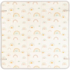 Tapis d'éveil géant - INFANTINO - Pliable - Arc-en-ciel