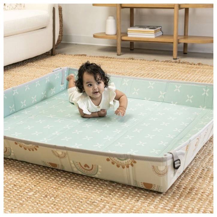 Tapis d'éveil géant - INFANTINO - Pliable - Arc-en-ciel Tapis d'éveil géant - INFANTINO - Pliable - Arc-en-ciel