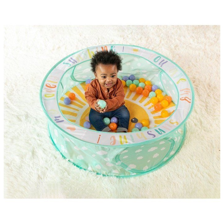Aire de jeu a balles - INFANTINO - POP UP - 50 balles + sac de rangement