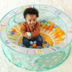 Aire de jeu a balles - INFANTINO - POP UP - 50 balles + sac de rangeme