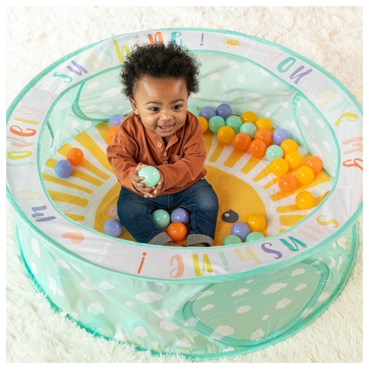 Aire de jeu a balles - INFANTINO - POP UP - 50 balles + sac de rangement