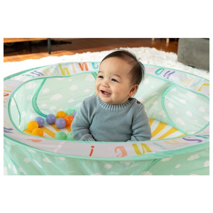 Aire de jeu a balles - INFANTINO - POP UP - 50 balles + sac de rangement
