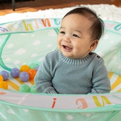 Aire de jeu a balles - INFANTINO - POP UP - 50 balles + sac de rangeme