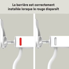 INGENUITY Barriere de sécurité sans perçage- Easy Install- de 73 a