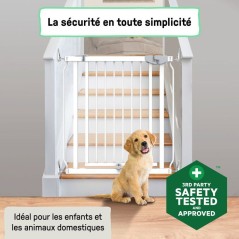 INGENUITY Barriere de sécurité sans perçage- Easy Install- de 73 a