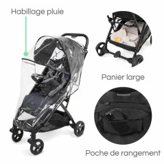 INGENUITY Poussette ultra compacte 3Dquickclose, légere, des la naiss