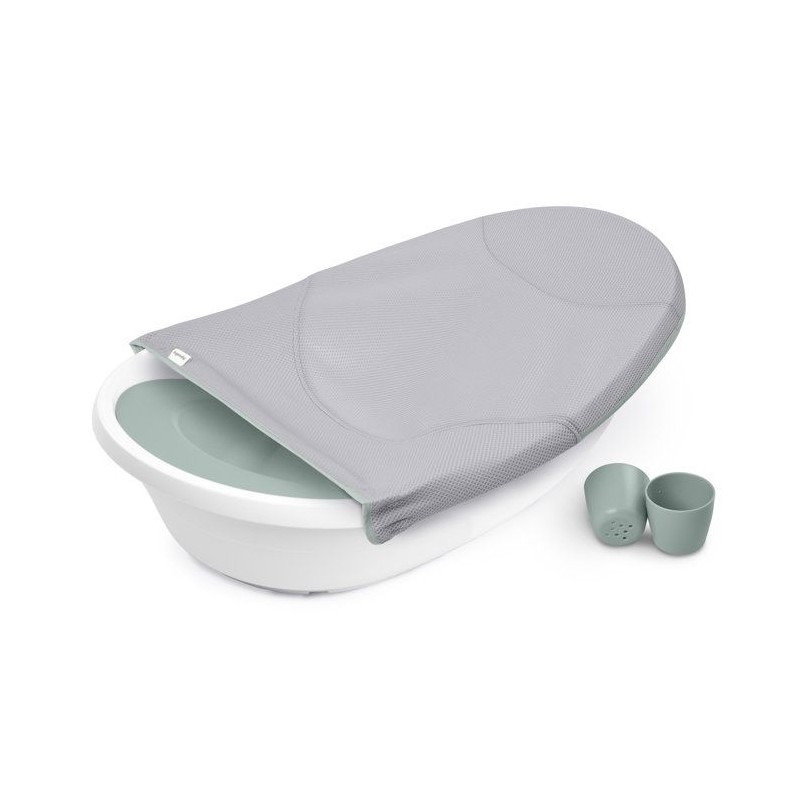 INGENUITY Baignoire bébé évolutive, extra-large avec transat bébé