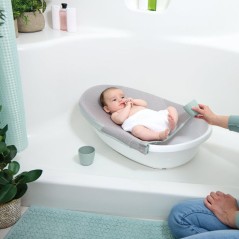 INGENUITY Baignoire bébé évolutive, extra-large avec transat bébé