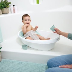 INGENUITY Baignoire bébé évolutive, extra-large avec transat bébé