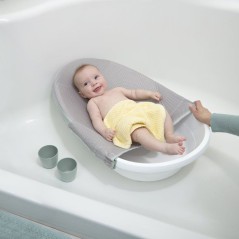 INGENUITY Baignoire bébé évolutive, extra-large avec transat bébé