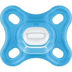 Sucette Physiologique MAM - Lot de 2 - Silicone Souple et Doux - Bleu/