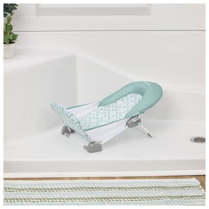 INGENUITY Transat de bain pour bébé pliable - Vert