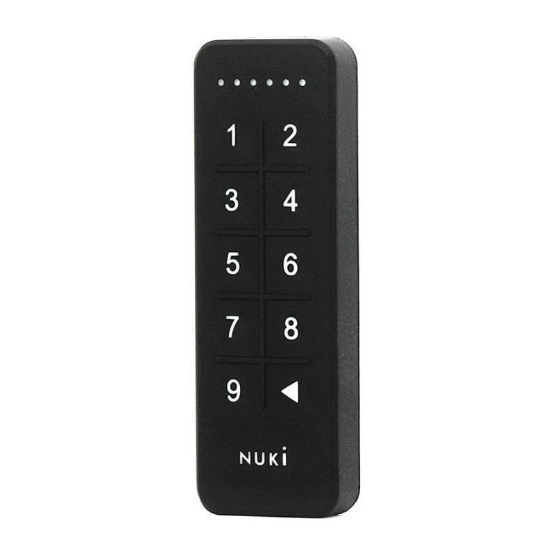 NUKI KEYPAD - Digicode Bluetooth - Serrure connectée - Noir - En appl