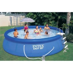 Kit Piscine hors sol autoportante INTEX - Easy Set™ - 457 x 107 cm -