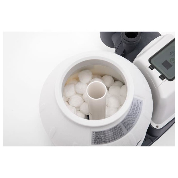 Balles Filtrantes - INTEX - Finesse de filtration 3 a 5 microns - Durée de vie 3 a 5 ans