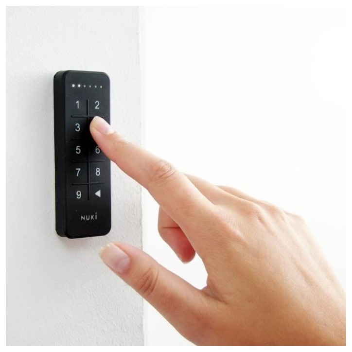 NUKI KEYPAD - Digicode Bluetooth - Serrure connectée - Noir - En applique - Neuf NUKI KEYPAD - Digicode Bluetooth - Serrure connectée - Noir - En applique - Neuf