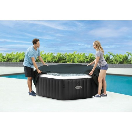 Couverture thermique pour spa gonflable Pure Spa INTEX - Octogonal - 4 places